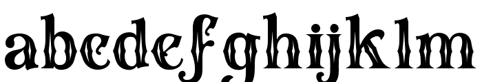 TheThrone-Regular Font LOWERCASE