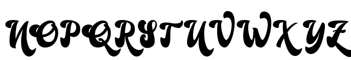 TheUltimateGroovy-Regular Font UPPERCASE