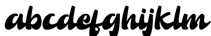 TheUltimateGroovy-Regular Font LOWERCASE