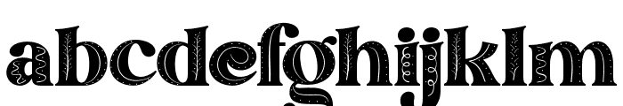 TheVangeloFun-Regular Font LOWERCASE