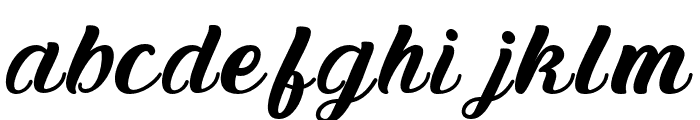 TheVenda-Regular Font LOWERCASE