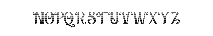 TheVictorianElders-Gradient Font UPPERCASE