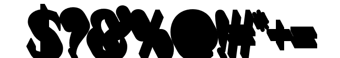 TheVindestExtrude-Regular Font OTHER CHARS
