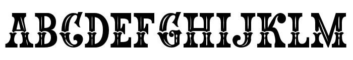 TheWesternGold-Regular Font UPPERCASE