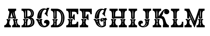 TheWesternGold-Regular Font LOWERCASE