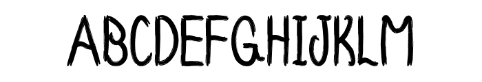 TheWildEagle-Regular Font UPPERCASE