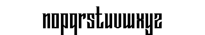 TheWitchRegular Font LOWERCASE