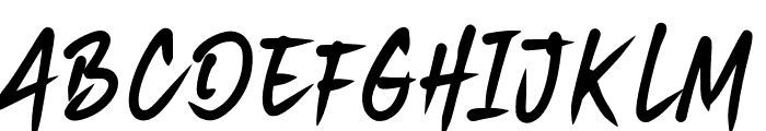 The_Hallow Font LOWERCASE