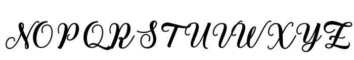 Theanything Font UPPERCASE