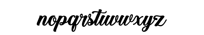 Theanything Font LOWERCASE