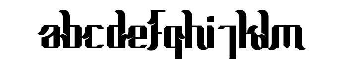Theapot Font LOWERCASE