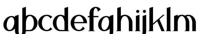 Theffable Font LOWERCASE