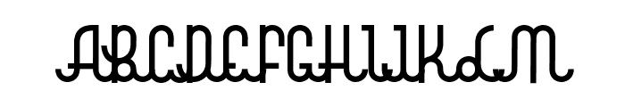Theghiza Font UPPERCASE