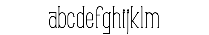 Thegralke Regular Font LOWERCASE