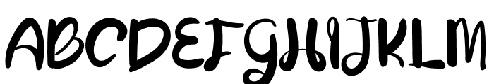 Thehorison Font UPPERCASE