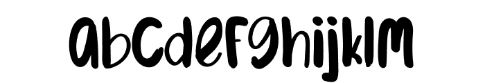 Thehorison Font LOWERCASE