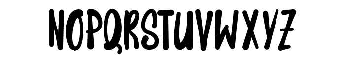 Theiba Emsion Font LOWERCASE