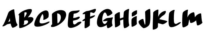Thelog Font LOWERCASE