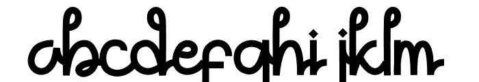 Themarie Font LOWERCASE