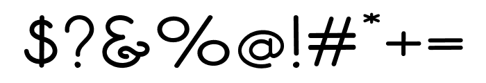 Themega Font OTHER CHARS