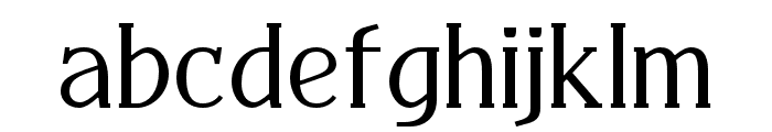 Thenaskle Regular Font LOWERCASE