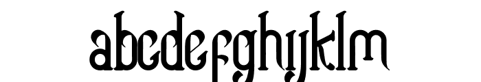 Theo Philip Font LOWERCASE