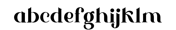 Theodore Serif Font Font LOWERCASE