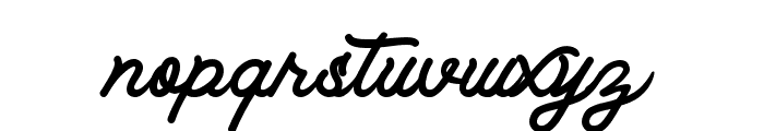 Thequilla Font LOWERCASE