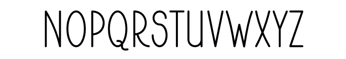Therapy Regular Font UPPERCASE
