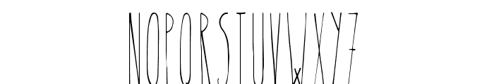 Therevel-Regular Font UPPERCASE