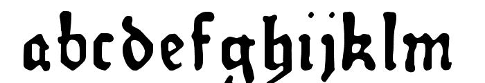 Therhoernen Font LOWERCASE