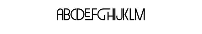 Therilo Light Light Font UPPERCASE