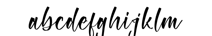 Thertyone Anhasta Font LOWERCASE