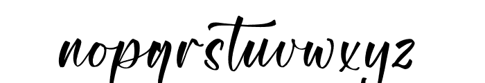 Thertyone Anhasta Font LOWERCASE