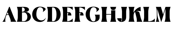 These Crosta Font UPPERCASE