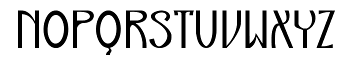 TheshRegular Font LOWERCASE