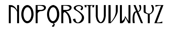 Thesh Font LOWERCASE