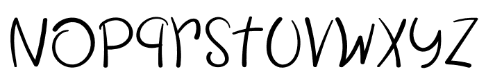 Thetis Font LOWERCASE