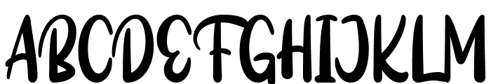 Theyla Font UPPERCASE