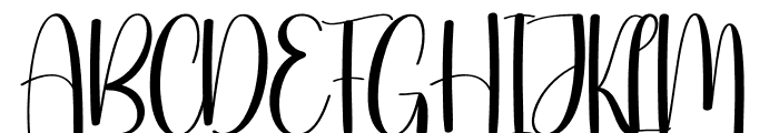 Thick Blanket Font UPPERCASE