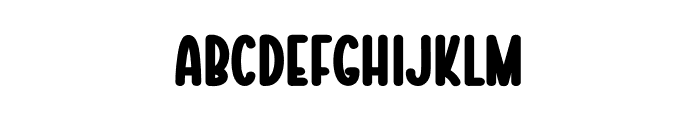 Thick Design Font UPPERCASE