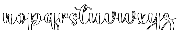 Thick Disney Font LOWERCASE