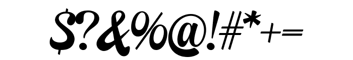 Thick Dream Font OTHER CHARS