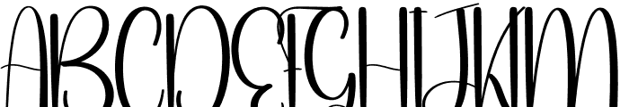 Thick Milk Font UPPERCASE