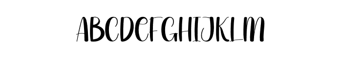 Thick Wonder Font UPPERCASE