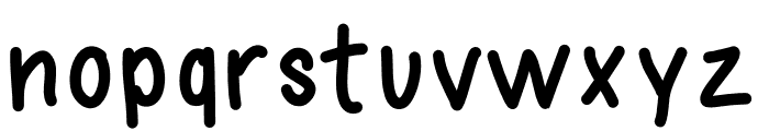 ThickMarker Font LOWERCASE