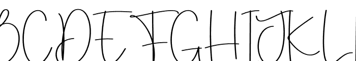 Thickfog Font UPPERCASE