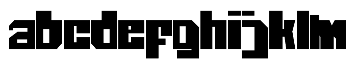 Thifloss Font LOWERCASE