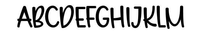 Thike Funny Font UPPERCASE