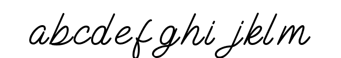 Thilika Font LOWERCASE